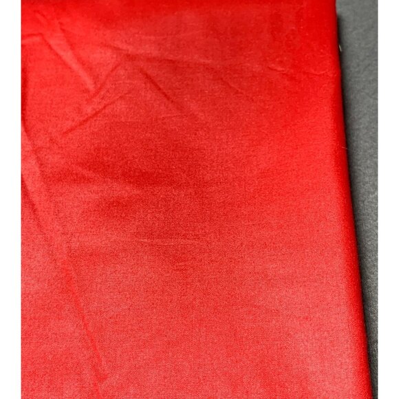 Red Cotton Fabric 3/4 yard x 44 Sewing Crafting Quilting Projects - Picture 1 of 3